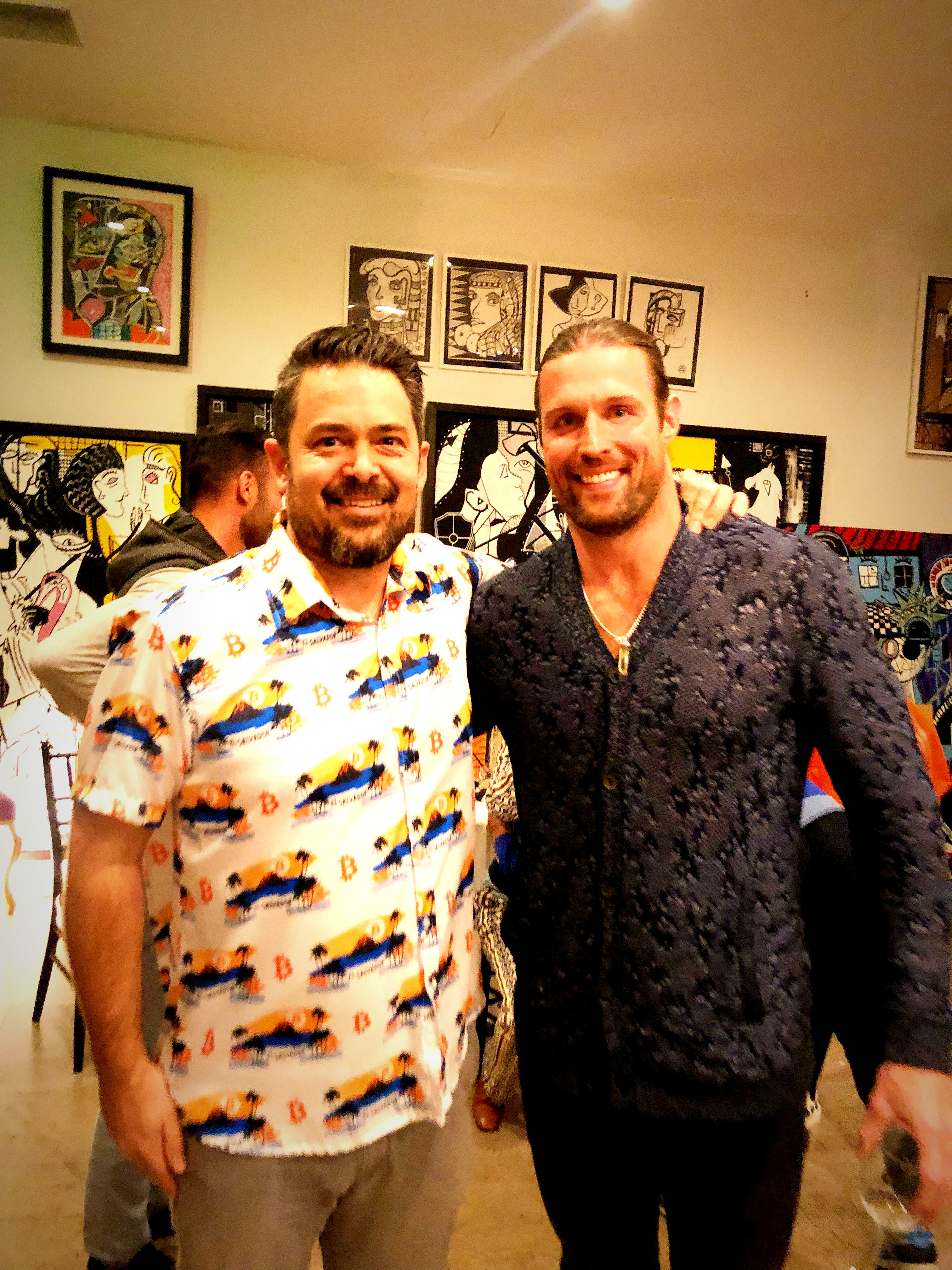Rob Fox at Swan Bitcoin private event