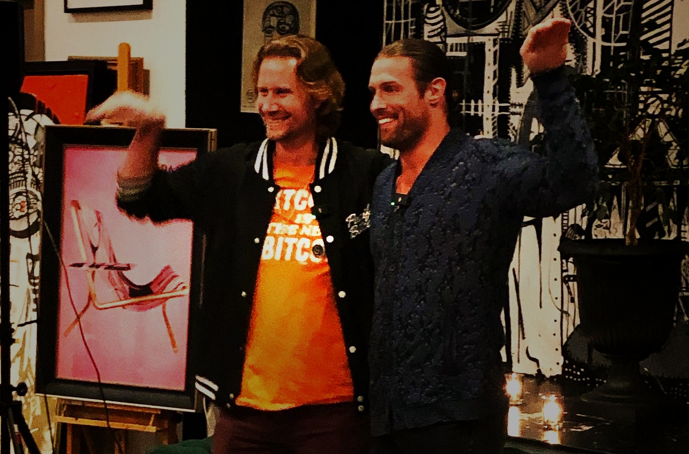 Klipp and Breedlove at Swan event